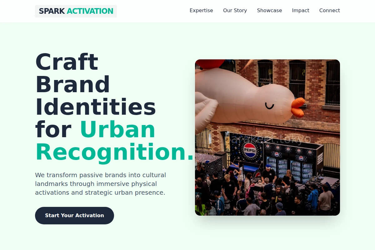 Premium Creative Direction Website Design