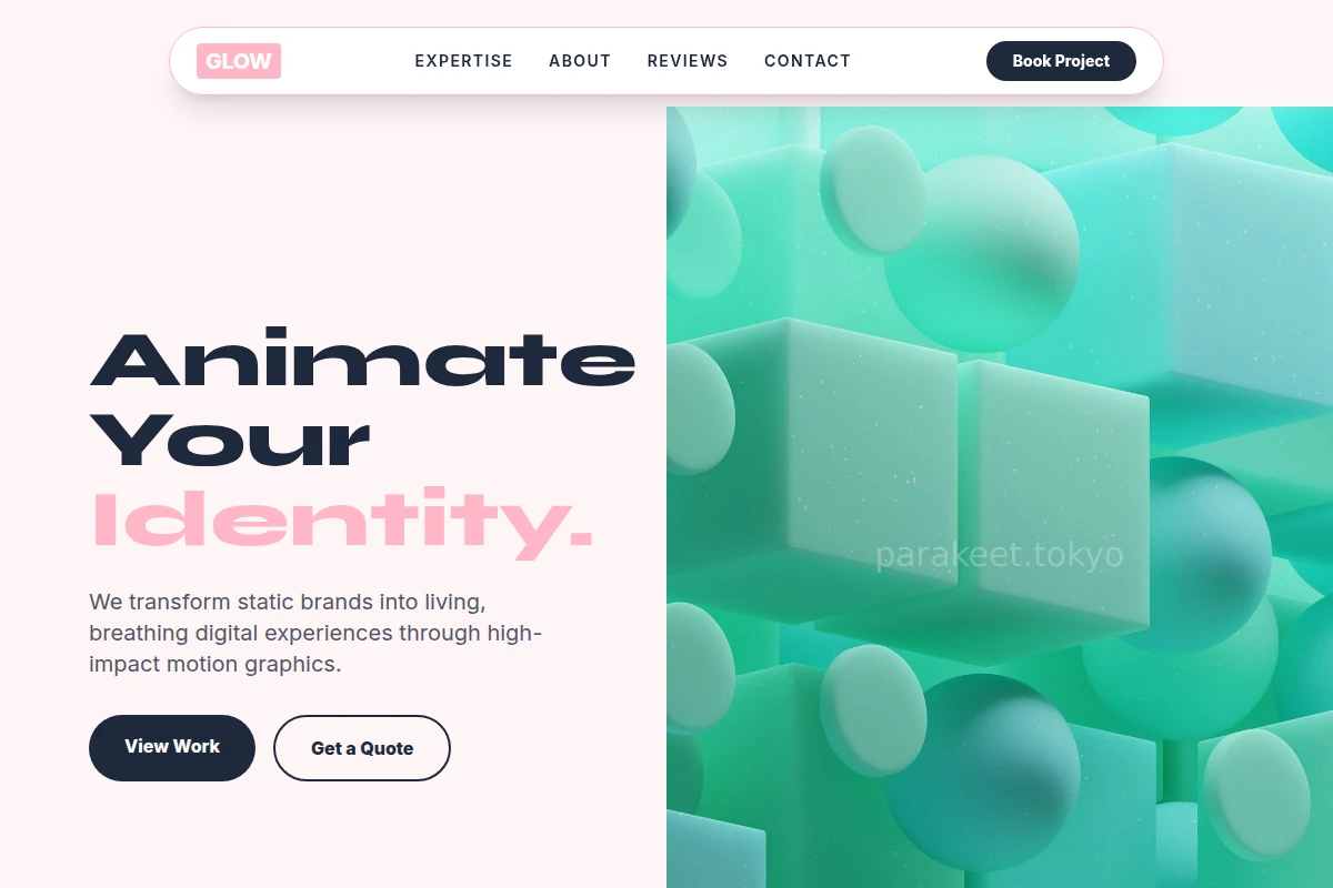 Glow Motion Graphics